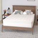 Vienna 14" Premium Comfort Euro Top Hybrid Pocket Spring and Memory Foam Mattress in a Box with Reinforced Edge Support