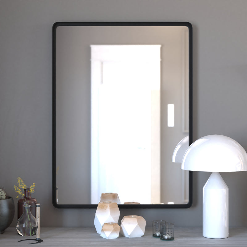 Jinny Metal Deep Set Wall Mirror