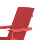 Wellington UV Treated All-Weather Polyresin Adirondack Rocking Chair for Patio, Sunroom, Deck and More