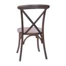 Bardstown X-Back Bistro Style Wooden High Back Dining Chair
