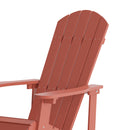 Set of 2 Atlantic All-Weather Polyresin Adirondack Rocking Chair with Vertical Slats