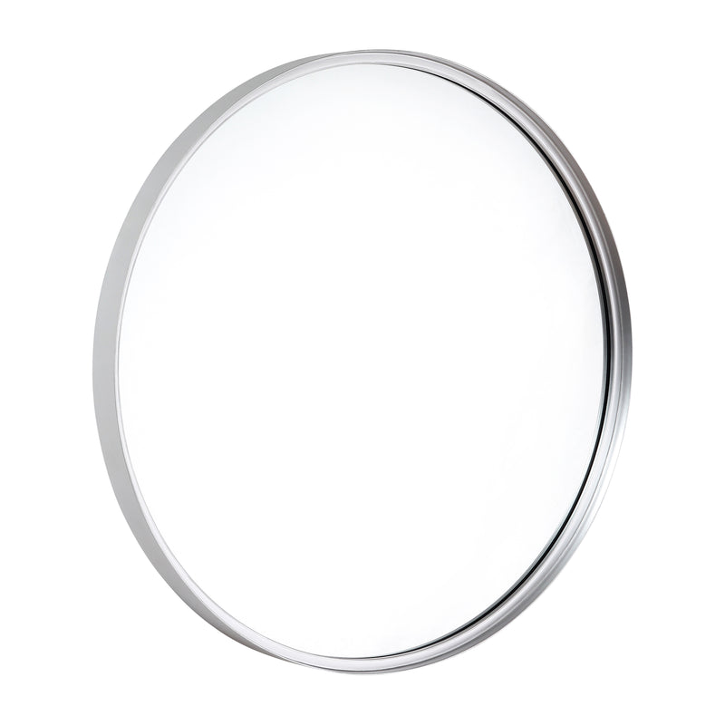 Monaco Round Deep Frame Accent Mirror Round Metal Framed Wall Mount Mirror