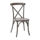Bardstown X-Back Bistro Style Wooden High Back Dining Chair