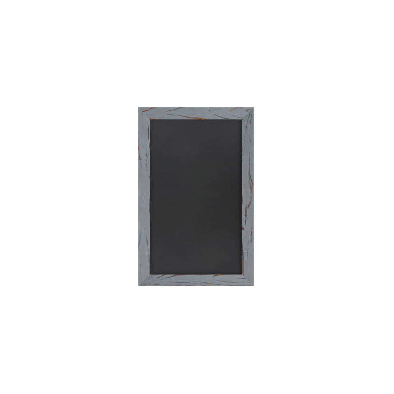 Magda Set of 10 Wall Mount Magnetic Chalkboards in Rustic Gray, 11" x 17"