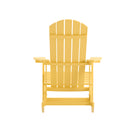 Set of 2 Atlantic All-Weather Polyresin Adirondack Rocking Chair with Vertical Slats