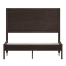 Ketner Solid Wood Platform Bed with Wooden Slats and Headboard, No Box Spring Needed