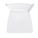 Verity Set of Two Classic Wooden Ladderback Bar Height Barstools with Solid Wood Seats