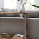 Green River Modern Farmhouse Engineered Wood Entryway Table and Powder Coated Steel Accents