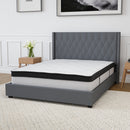 Hulen 12 Inch Hybrid Pocket Spring & CertiPUR-US Certified Memory Foam Mattress