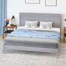 Somerset Solid Wood Platform Bed with Wooden Slats and Headboard, No Box Spring Needed