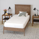 Blanche 8" CertiPUR-US Certified Memory Foam Mattress Infused with Charcoal & Green Tea Cooling Gel